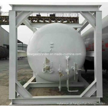 Recipiente ASME do tanque do ISO de 20FT / 0.7MPa LNG